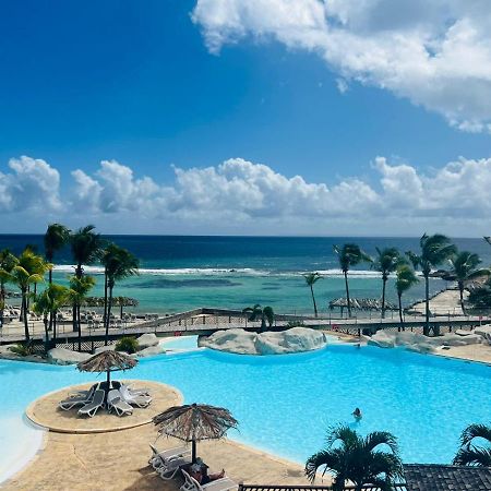 Studio Vue Mer Piscine Plage Kaz Punch Manganao Chez Julie Saint-Francois  Dış mekan fotoğraf